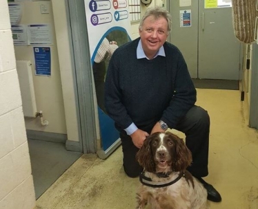 Dorset Police Dog Section - Police and Crime Commissioner Candidate Visit